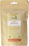 Nature's Root Semillas de Alfalfa Orgánicas 250g - Certificadas Orgánicas por The Soil Association