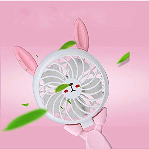 Ventilatore portatile da collo, mini ventilatore palmare, ricaricabile
