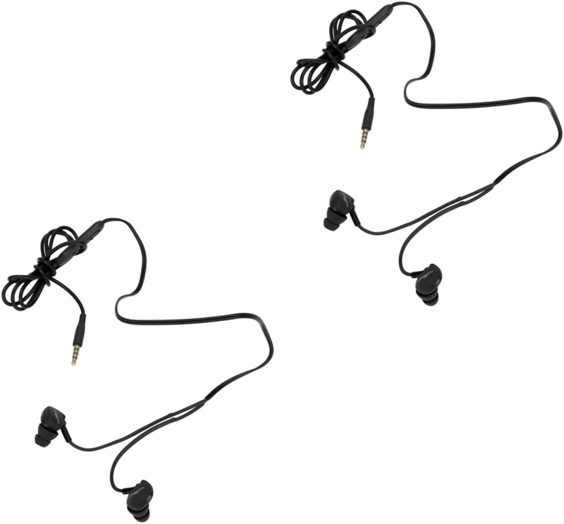 2pcs Comfortable in Hanging Headphones for Sports Wired Earbuds with Jack Ergonomic Design for Laptop and Mobile Devices Secure Day Use 2pcs Comfortable in Hanging Headphones for Sports Wired Earbuds with Jack Ergonomic Design for Laptop and Mobile Devices Secure Day Use
