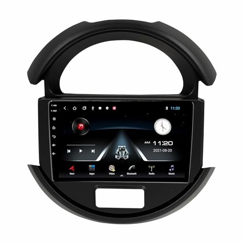 Image of Trony 9 inch Android 14 Car Stereo for Maruti Suzuki S-Presso | 4GB+64GB | Apple CarPlay & Android Auto | Full HD Touch | WiFi | GPS | Bluetooth | DSP Sound | Reverse Camera | Frame | 1 Year Warranty