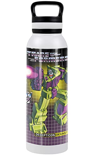 Leak Resistant, Vacuum Insulated Stainless Steel with Loop Cap