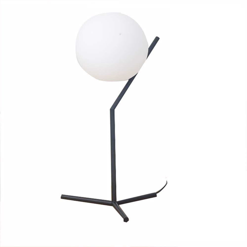 Table Lamp Modern Minimalist Herringbone White Ball Bedroom Bedside Wrought Iron Lamp Personality Nordic Study Living Room Lamp