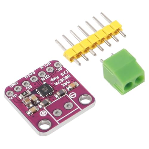 Image of MAX98357A I2S 3W Class D Amplifier with INMP441 Digital Microphone Module | I2S Audio Input Output Kit for ESP32 Arduino Raspberry Pi | Voice & Audio Projects