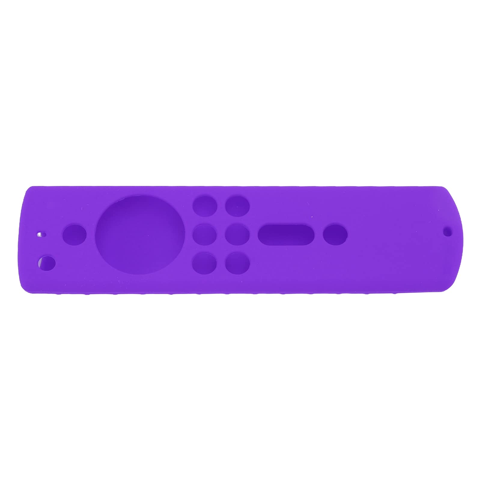 Acouto Funda Protectora de Silicona para Control Remoto Fire TV Stick 4K 2018, Cubierta Antideslizante a Prueba de Golpes para Uso Doméstico (Purple)