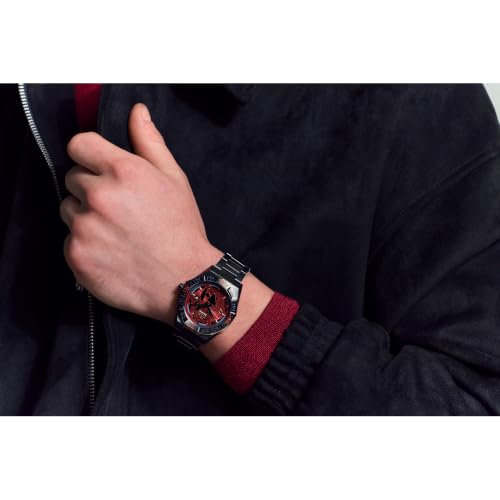 Image of CITIZEN Mens Eco-Drive Death Star 42mm Stainless Steel AW1857-57W