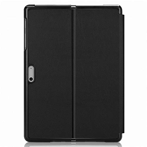 Étui pour Microsoft Surface Go, sacoche en cuir noir façon Custer - 3