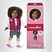 American Girl, Truly Me 18-inch Doll #112 with Brown Eyes, Natural Short Curly Dark-Brown Hair, Deep Skin, for Ages 6+
