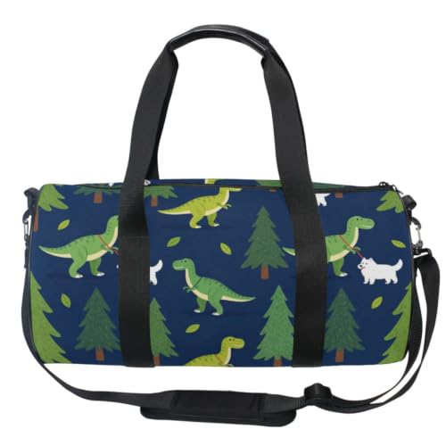 Bolsa deportiva redonda multiusos con correa de cincha resistente 2