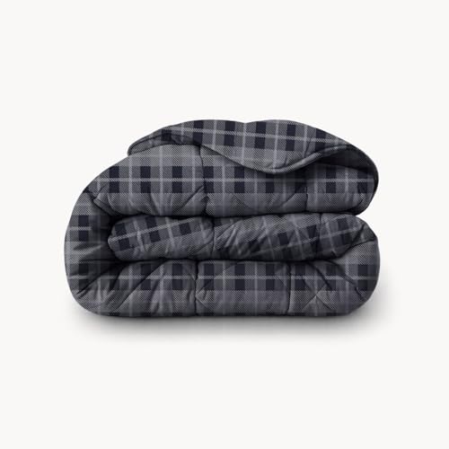 Edredón lavable sin funda HappyBed Tartan 200x220 de microfibra reversible estampado 2