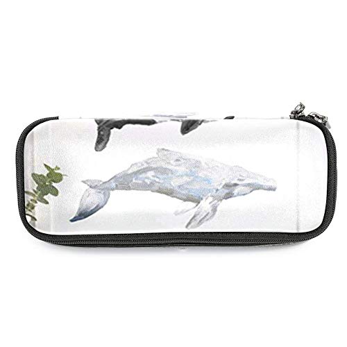 Preisvergleich Produktbild Personalisierbares farbiges Federmäppchen, Kapazität, Stifteetui, Doppelreißverschluss, Schreibwaren-Tasche, Kosmetiktasche mit Fächern für Mädchen, Jungen und Erwachsene