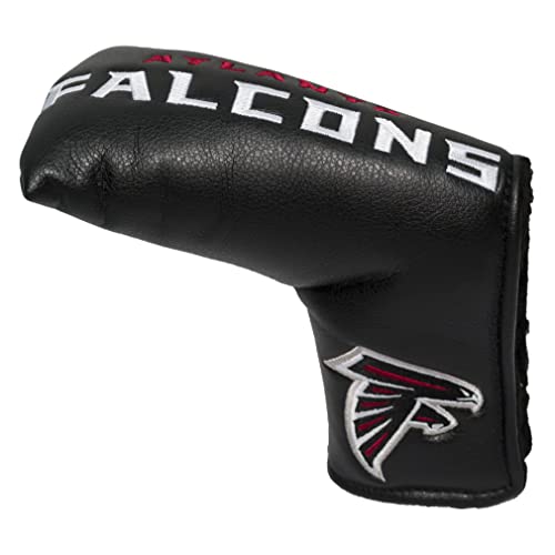 Team Golf NFL Atlanta Falcons Golf Club Vintage Blade Putter Headcover, Form Fitting Design, Fits Scotty Cameron, Taylormade, Odyssey, Titleist, Ping, Callaway, Multi Team Color, One Size (30150)