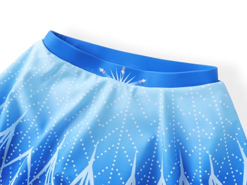 Image of WonderBabe Toddler Girls 2 Piece Tankini Bathing Suits Princess Summer Rash Guard Swimwear