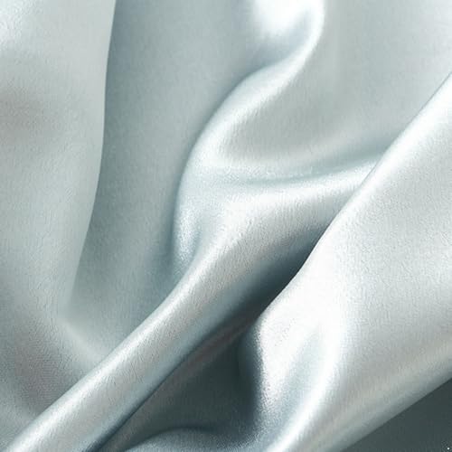 Sywiyi Women's Satin Skirt High Waist Silk Solid Color Plus Size Casual A-line Midi Lace Trim Fishtail Skirts4