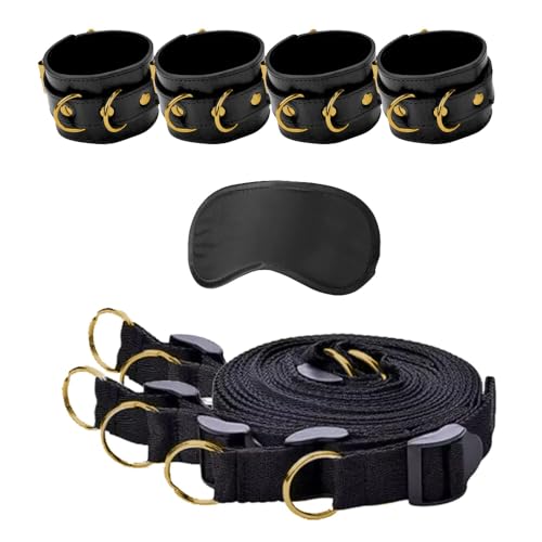 Kits Bed Bindings Restraint System en édition limitée dorée pour lit