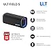 Sony ULT Field 5 - Leistungsstarker tragbarer Bluetooth-Lautsprecher, 25-Stunden-Akku, 2 x ULT Power Sound Modi, IP67, wasserdicht, staubdicht, 360° Lichter, Abnehmbarer Schulterriemen - Schwarz