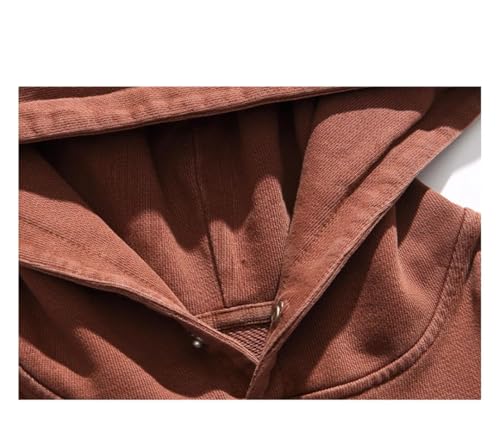 Men Vintage Distress Hoodies Couple Sweatshirt Korean Streetwear Pullover2