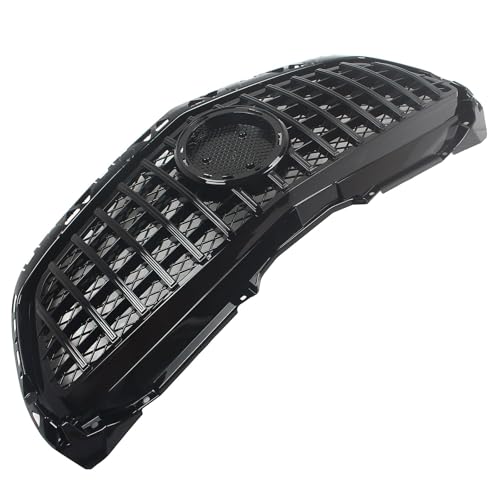 Calandre supérieure avant en maille GTR noire pour look moderne Sprinter W906 - 6