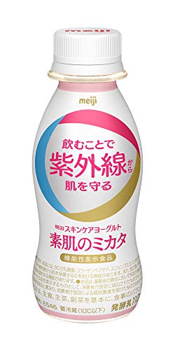 （クール便）明治 スキンケアヨーグルト 素肌のミカタ 112ml×12本（機能性表示食品）