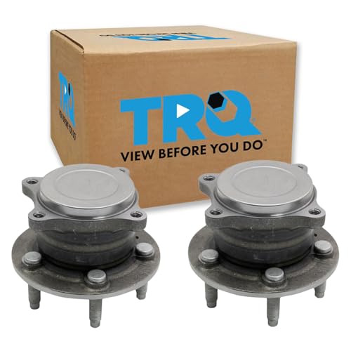 Image of TRQ Rear Left and Right Wheel Bearing and Hub Assembly Set 2 Piece