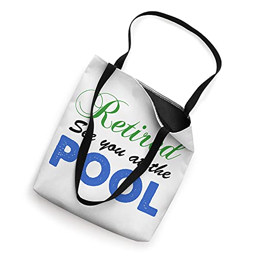 Bolsa tote Retired See You At The Pool miniatura 2