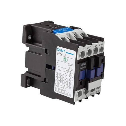 Contacteur électrique CA CJX2-1801 110V pour rénover un circuit de commande de machine-outil