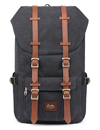 KAUKKO Vintage Rucksack Damen Herren Schön...