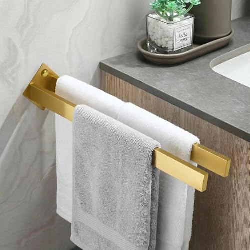 Toallero de Doble Barra de 40 cm, toallero de Pared de...
