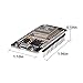 1Pcs ESP32 CP2102 Micro Development Board integrates 30PIN Wi-Fi Bluetooth Dual Core USB for Easy Connection and Programming Networking Smart Component DIY Robot