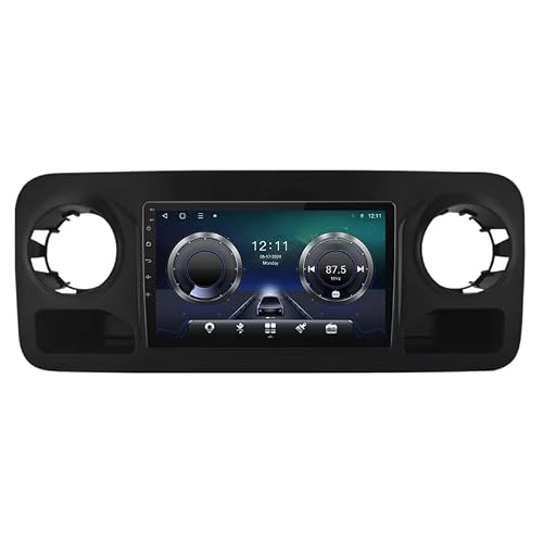 Android 15 Podwójny Din Car Stereo Ekran 10"dotykowy Samochodowe stereo Dla Mercedes Benz Sprinter 2018-2022 nawigacji GPS Bluetooth Radio FM Plug and Play Wsparcie CarPlay i Android Auto