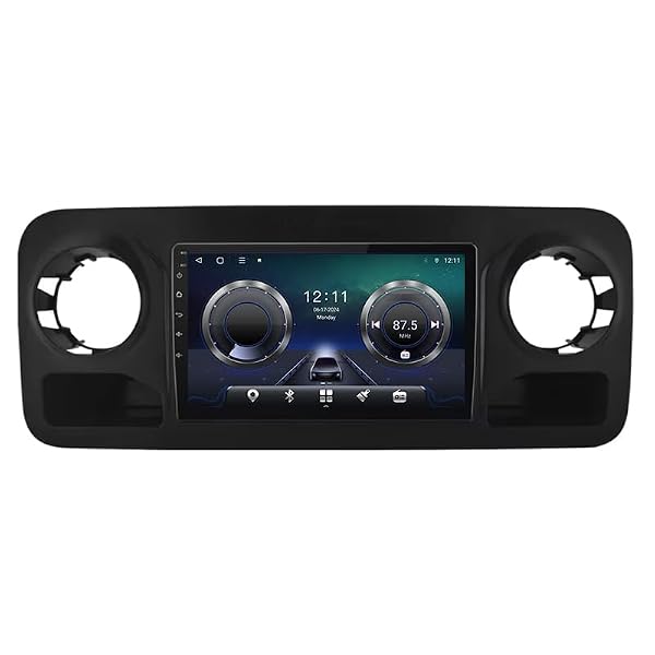 Android 15 Podwójny Din Car Stereo Ekran 10"dotykowy Samochodowe stereo Dla Mercedes Benz Sprinter 2018-2022 nawigacji GPS Bluetooth Radio FM Plug and Play Wsparcie CarPlay i Android Auto