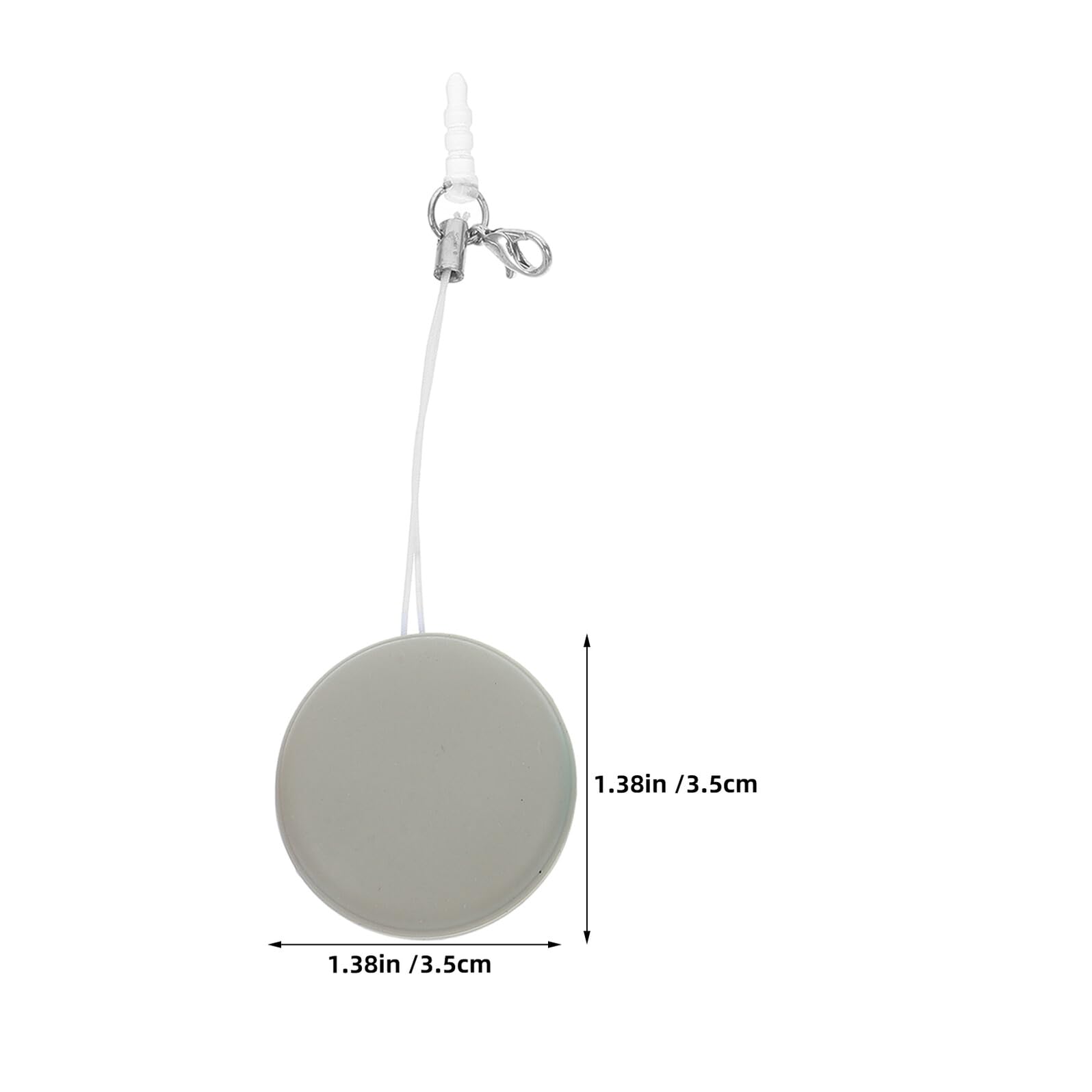 Lurrose 20 Panni Pulizia Schermi Smartphone e Lenti Fotocamera in Microfibra Macaron Portachiavi, Detergente per Occhiali, Touchscreen, Tablet e Laptop, Tascabile per Uso Viaggio e