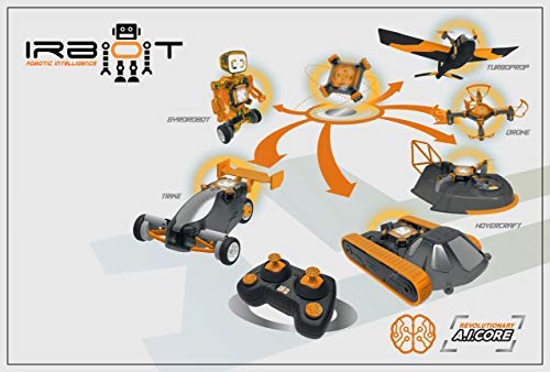 Irdrone Drone, 6 EN 1, Rouge Cover