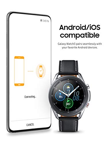 Samsung Galaxy Watch 3 (45Mm, Gps, Bluetooth, Unlocked Lte) Smart Watch With Advanced Health Monitoring, Fitness Tracking, And Long Lasting Battery - Mystic Silver (Us Version) #TOP7