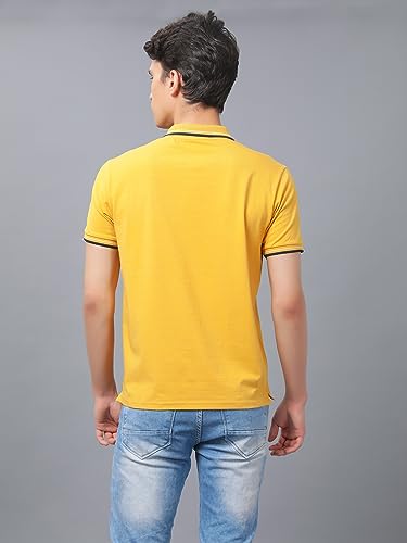 Nimble-Original-Tipped-Polo-T-Shirt-Yellow