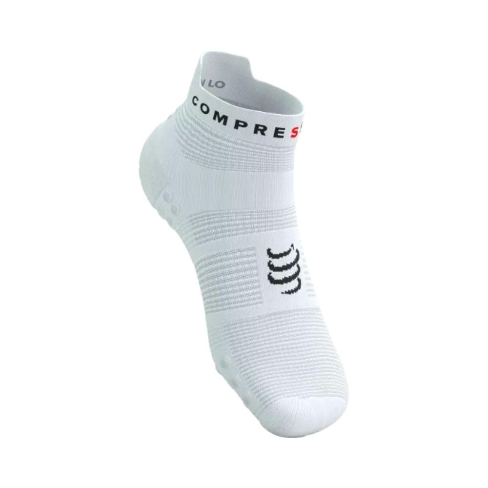 Compressport Blanc Pro Racing Socks V4.0 Run Low White