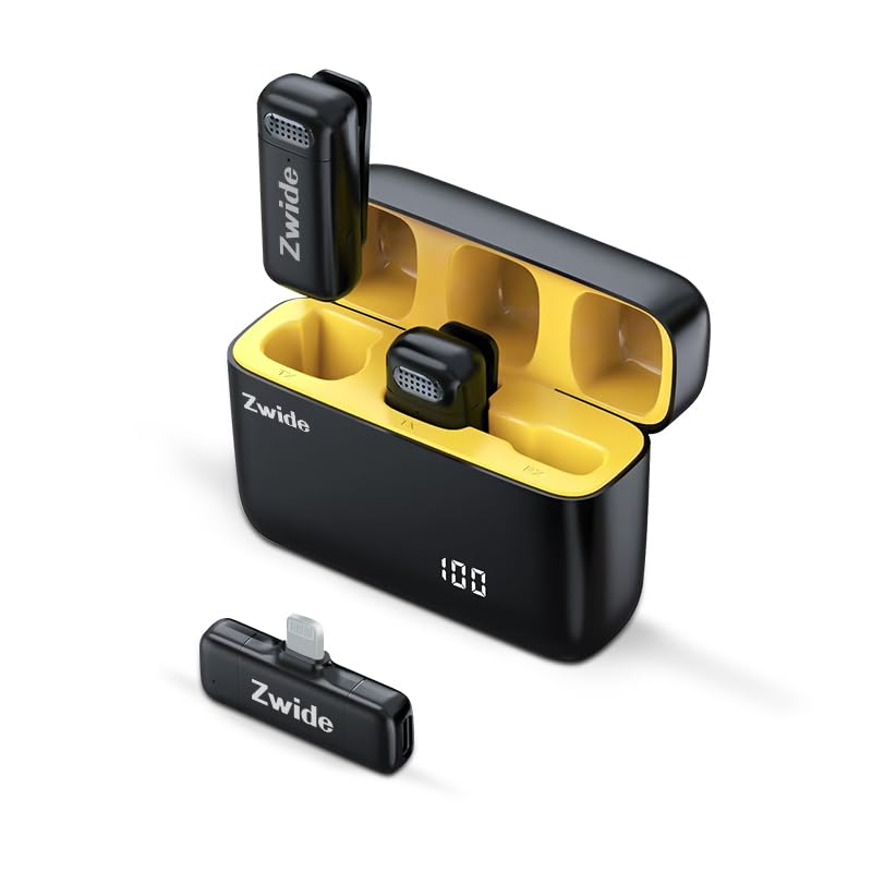 Zwide ワイヤレスマイク 充電式 2個セット Zwide ワイヤレスマイク 充電式 2個セット Amazon.co.jp: Zwide