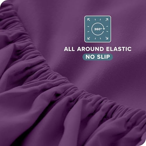 image for Bare Home Full XL Sheet Set - Luxury 1800 Ultra-Soft Microfiber Full E