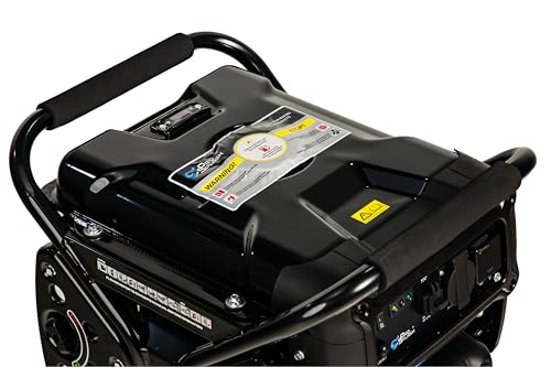 PS Global Generador inversor portátil de 3300 W, 230 V, 11 L, tanque de combustible, generador para camping, viajes, hogar o lugares de trabajo (negro) - Imagen 6