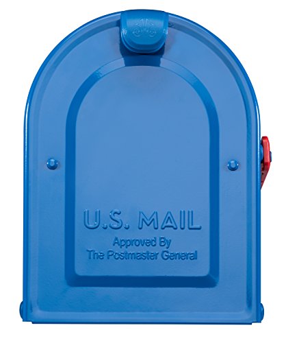 Image of Architectural Mailboxes 7600BE MB1 Mailbox, Blue, Medium (Pack of 6)