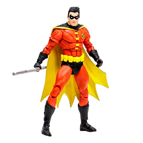 Mcfarlane Toys - Dc Multiverse 7In - Robin (Tim Drake Red Suit Variant) #TOP2