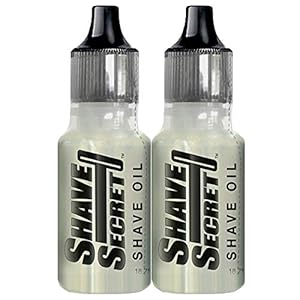 Shave Secret Shaving Oil – The Most Comfortable and Smoothest Shave Ever! 18.75Ml – 2 Pack