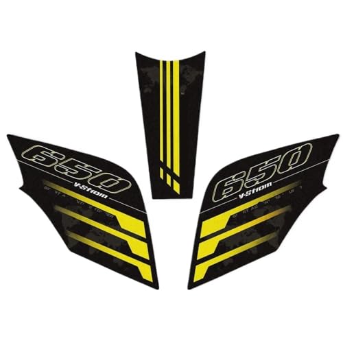 Kit autocollants givrés pour réservoir V-Strom DL 650XT finition haute performance