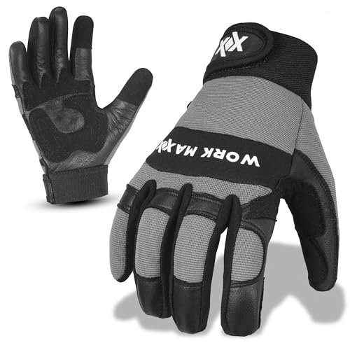WORKMAXX Gardening Working Gloves Garden Thorn Proof Flexibl