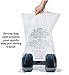 PaknSeal Clear 18x24 Self Seal Poly Bags, Suffocation Warning (100 Count)