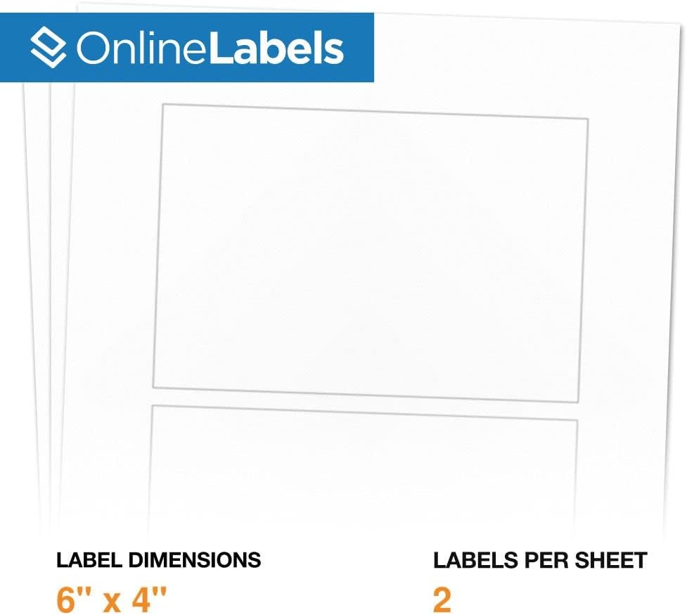 ShippingEasy Labels - Only Compatible with ShippingEasy Platform - Pack of 500 Labels, 250 Sheets - Inkjet/Laser Printer - Online Labels