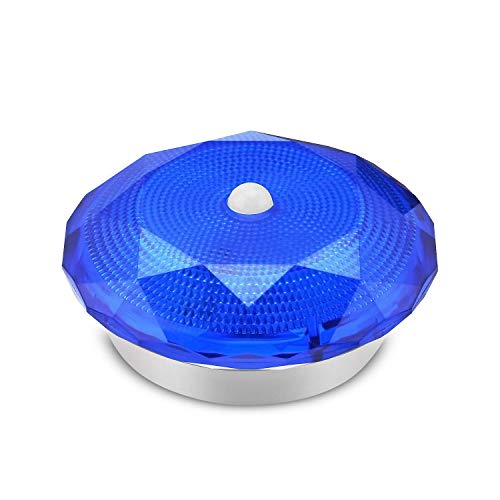 Aiprov LED Detecteur Mouvement Lampe de Placard sans fil Détecteur de Lumière avec de  autocollante ,Alimenté par Batterie (non Inclus), couloirs/escaliers,/salles /de bains