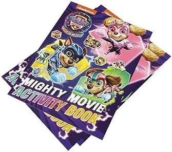 PAW Patrol Mighty Movie Sticker Activity Book: The official Mighty Movie illustrated sticker activity book of the second HIT moviel! Perfect for children aged 3, 4, 5 years
