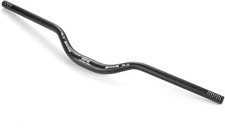 BUCKLOS MTB Riser Handlebars 25.4/31.8mm Aluminum - 20-160mm Rise, 720/780mm Wide for Mountain Bikes, E-Bikes, Downhill