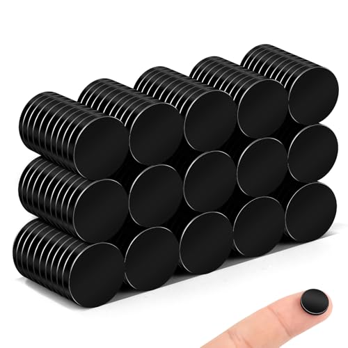 Image of TRYMAG 150Pcs Small Round Magnets Neodymium Magnets, 12x2mm Tiny Strong Small Round for Crafts, Heavy Duty Circle Rare Earth for Refrigerator, Office, Whiteboard, DIY