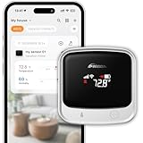 Frigga 4G Cellular & WiFi Temperature Humidity Monitor, 2 Years Subscription Included, Remote Temperature Sensor with App, Email, Voice Alerts for RV, Pets Safety, Vacation Home Monitoring, S0